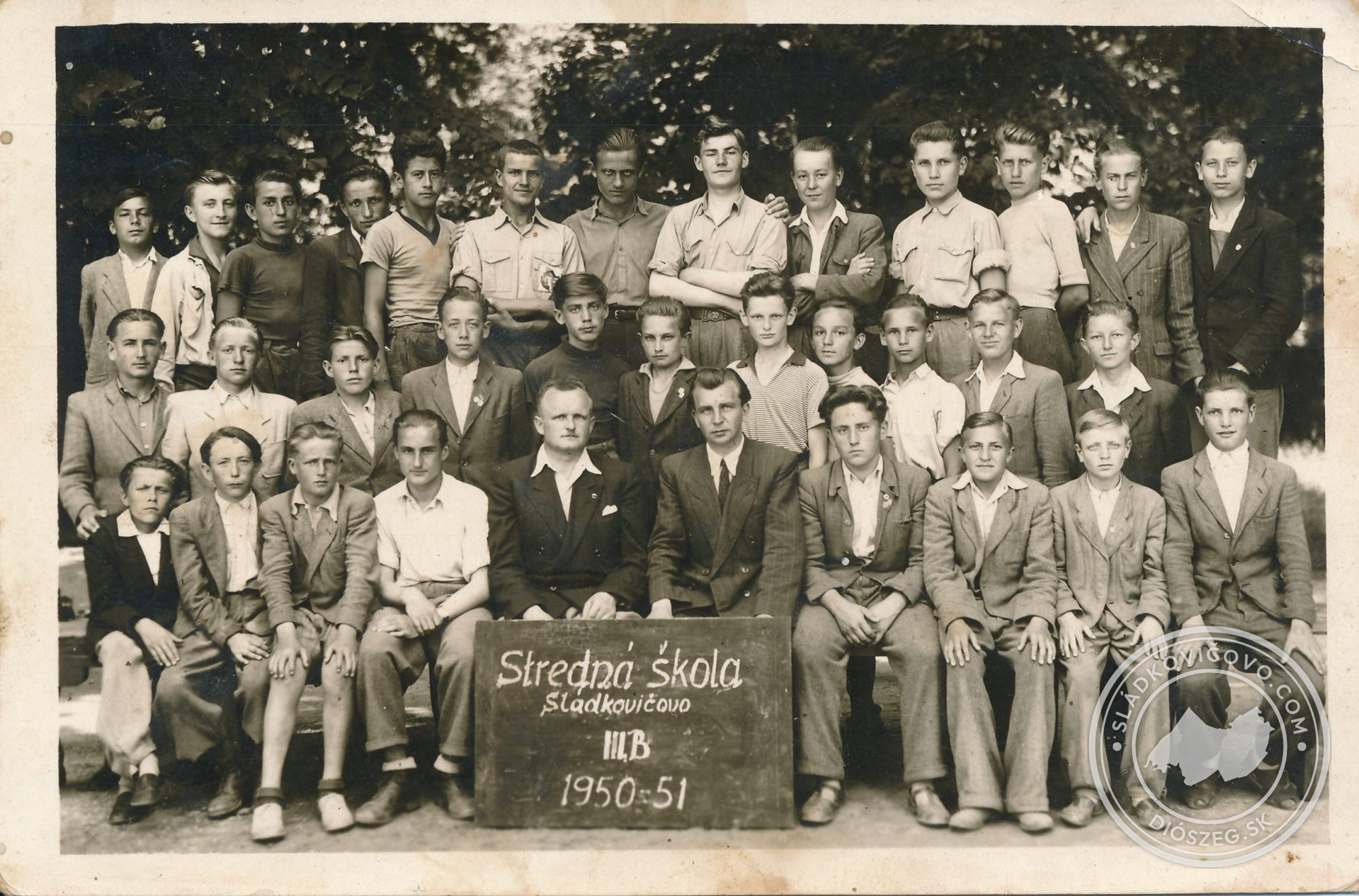 SŠ 1950-51 3.B