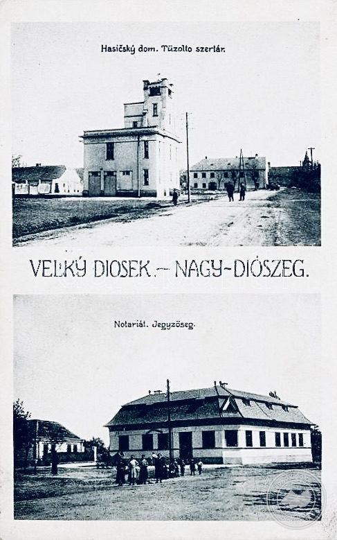 A képeslapot a 20. század húszas éveiben adták ki.