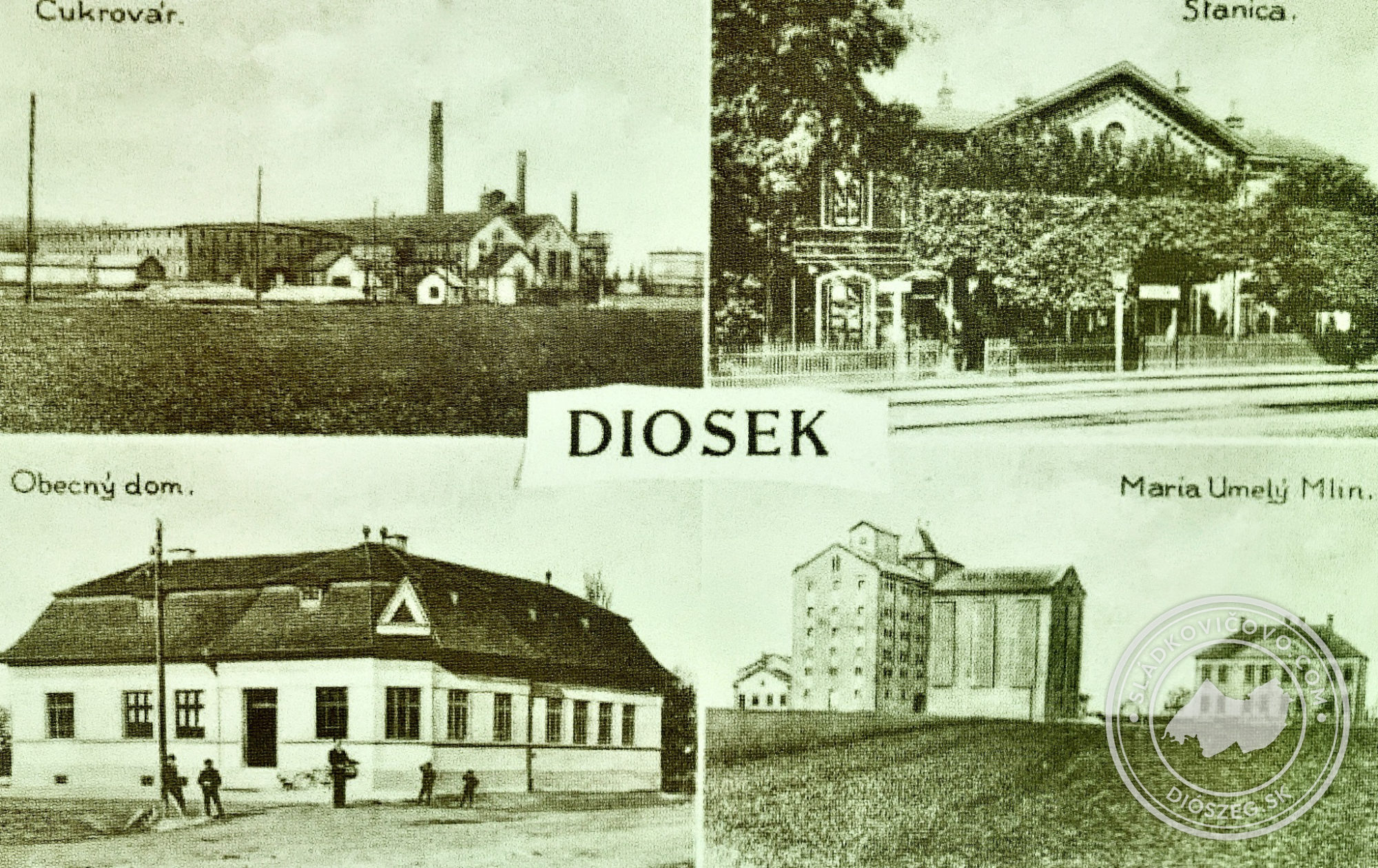 Pohľadnica z dvadsiatych rokov 20. storočia.