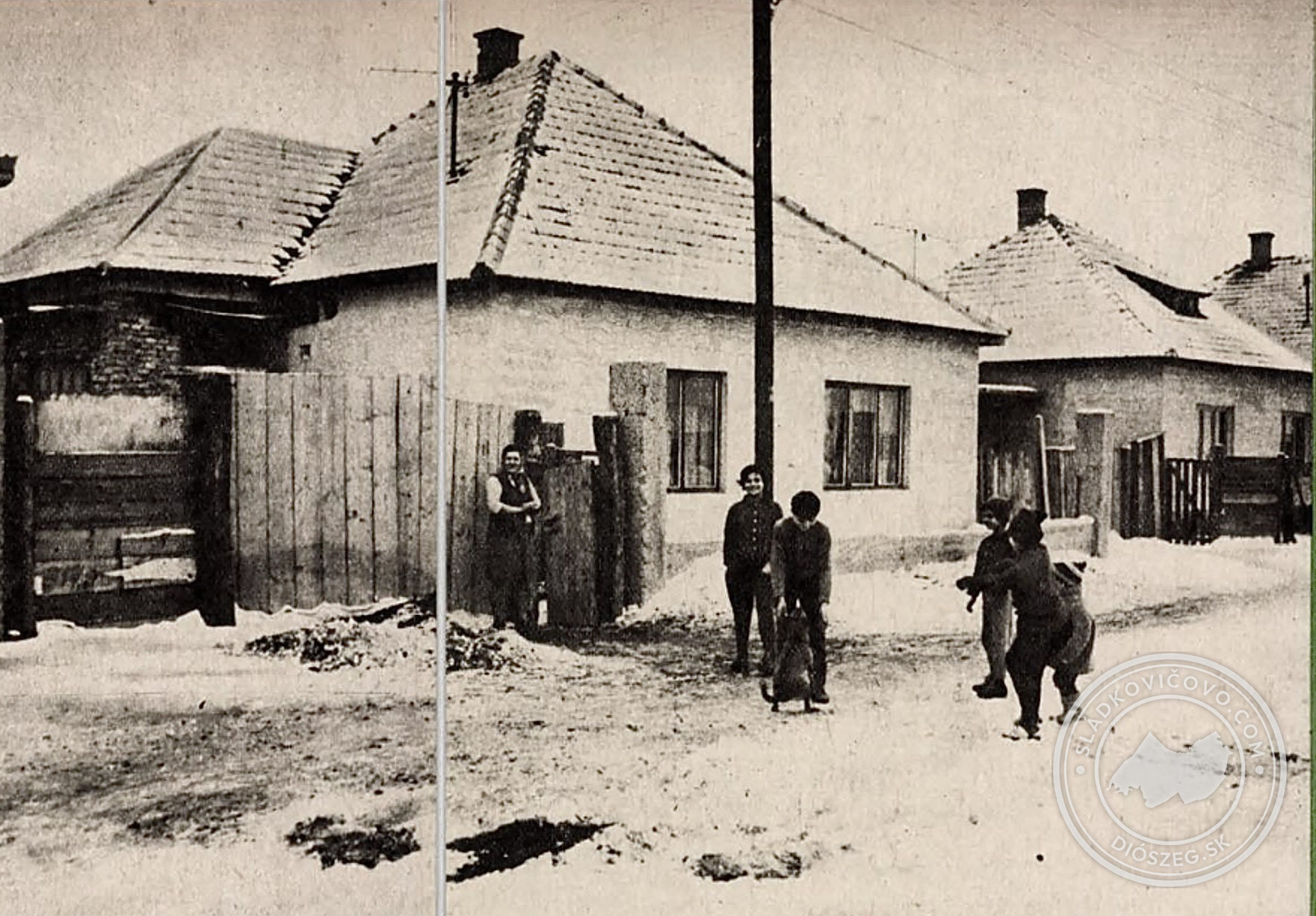 A Temető utcában 1969-ben.
